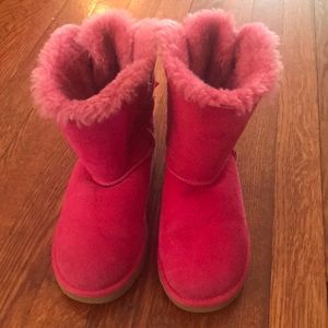 Pink ugg boots